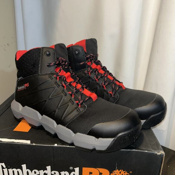 New Man's Boots Timberland PRO Morphix 6" Composite Safety Toe Waterproof Size10 - Picture 6 of 10